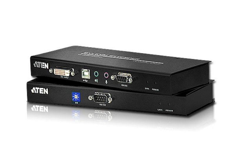 Dvi Kvm Extender, Single Link Ce600-A7-G, Dvi,Usb