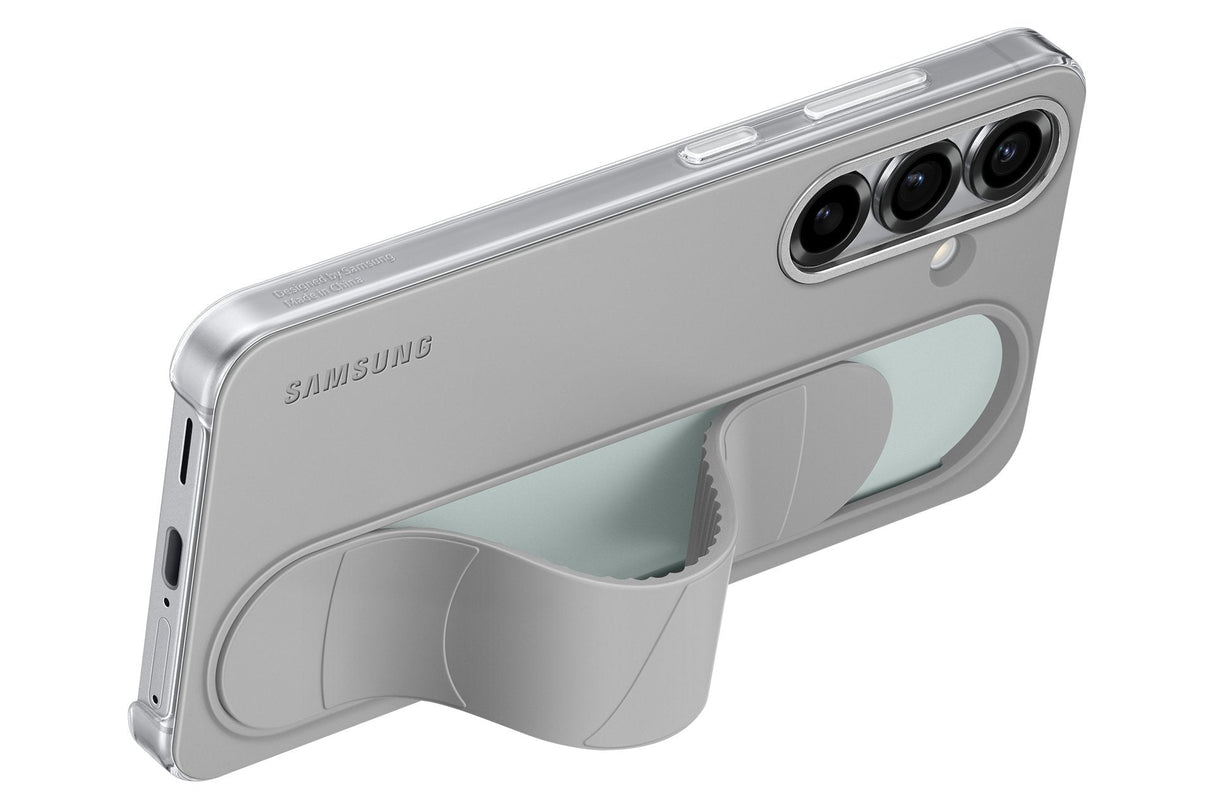 Funda Samsung Standing Grip Galaxy S25 Grau