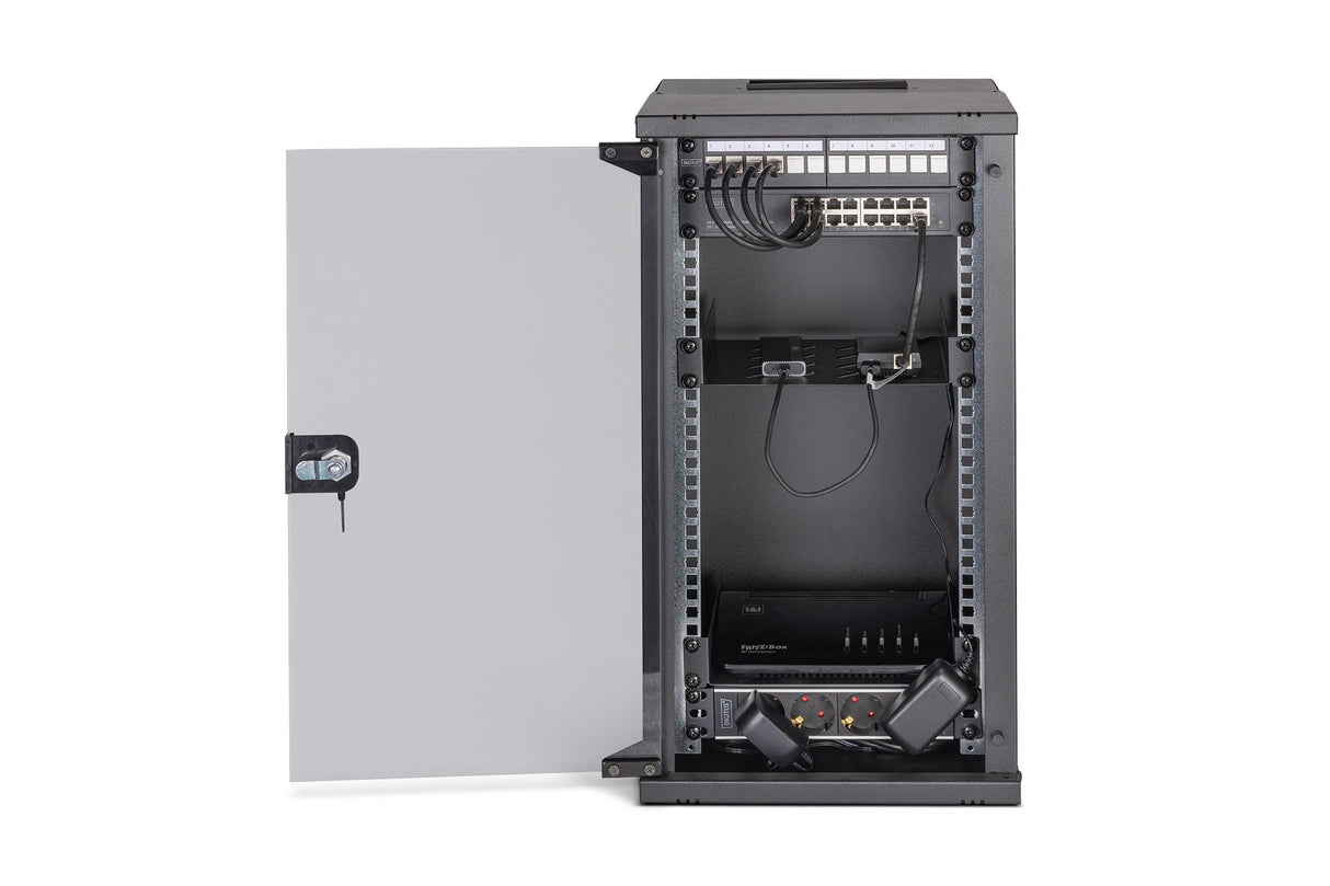 EAN 4016032499589 - Digitus DN-49105-SET armario rack Bastidor de pared Negro imagen 3