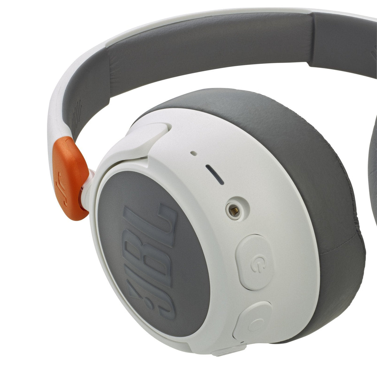 Jbl Jr 460 Nc Over-Ear Kopfhörer Con Noise-Cancelling Para Kinder In Blanco