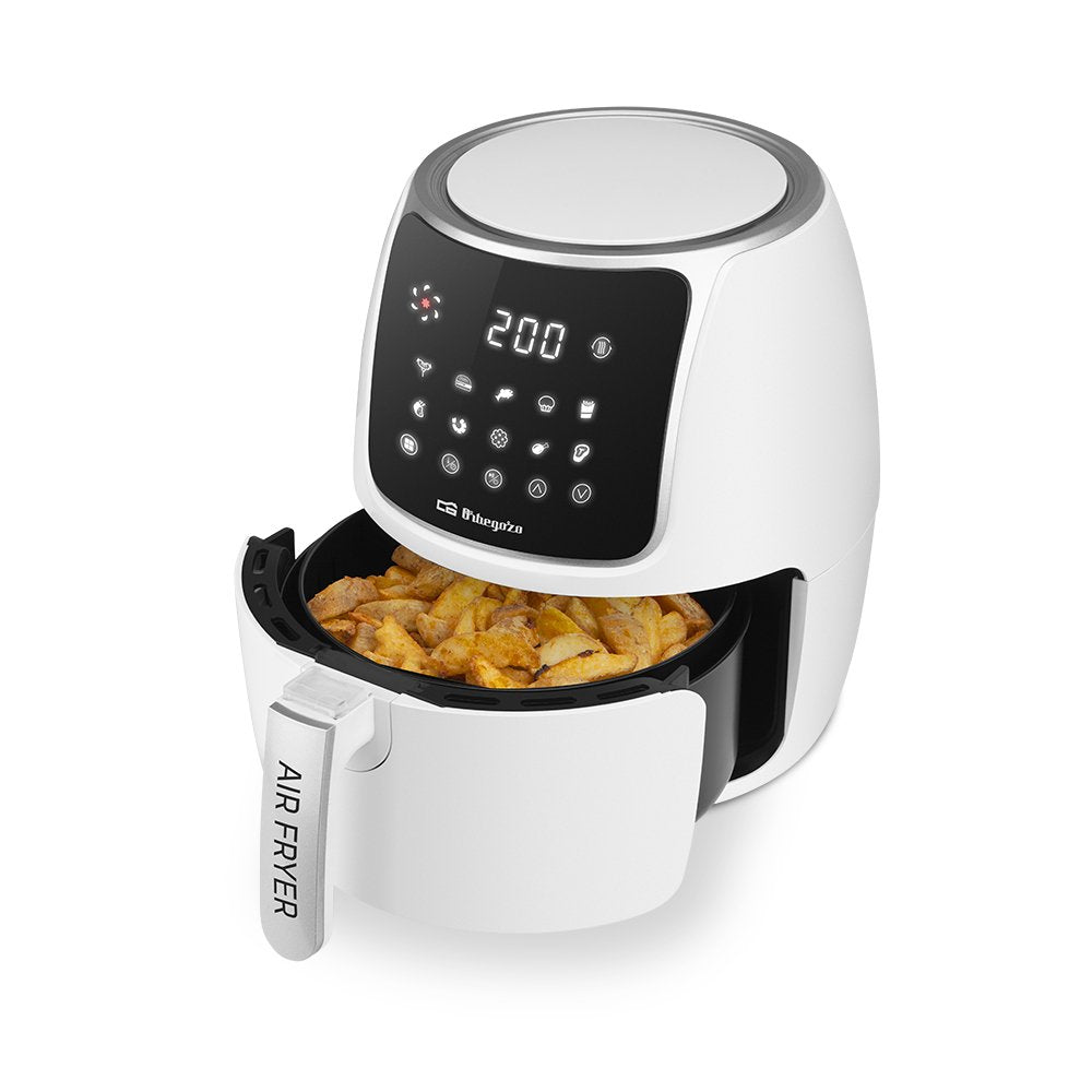 EAN 8435568404274 - Orbegozo FDR 64 freidora Sencillo 4 L 1500 W Negro, Acero inoxidable, Blanco imagen 7