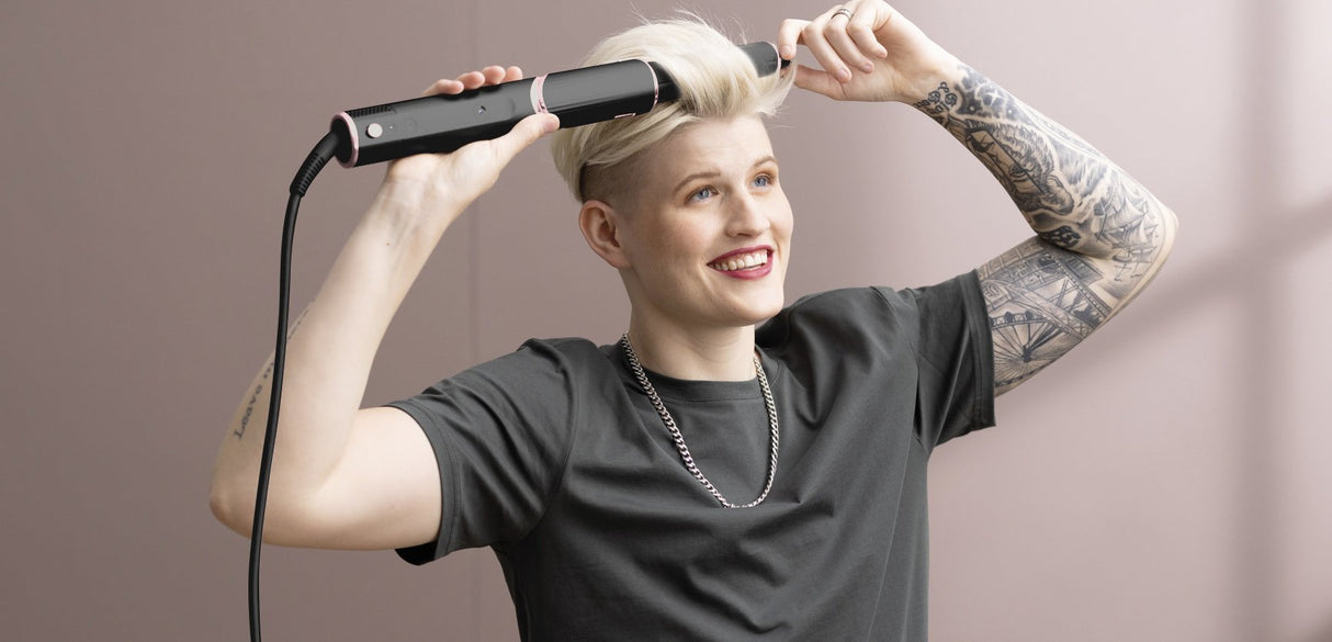 EAN 622356270601 - Shark FlexStyle HD424EU Herramienta de peinado con múltiples accesorios Caliente Negro, Oro rosa 1400 W 2, imagen 22