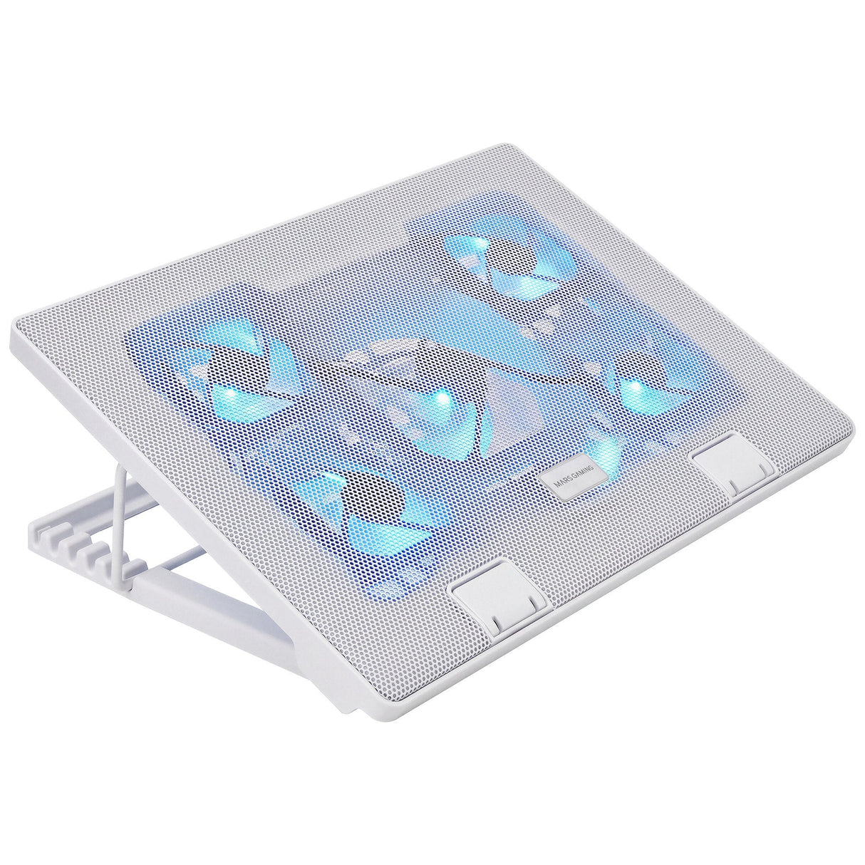 Base De Refrigeracion Para Portátiles Mars Gaming Mnbc2 5 Ventiladores Ultra Silenciosos Hasta 17.3"