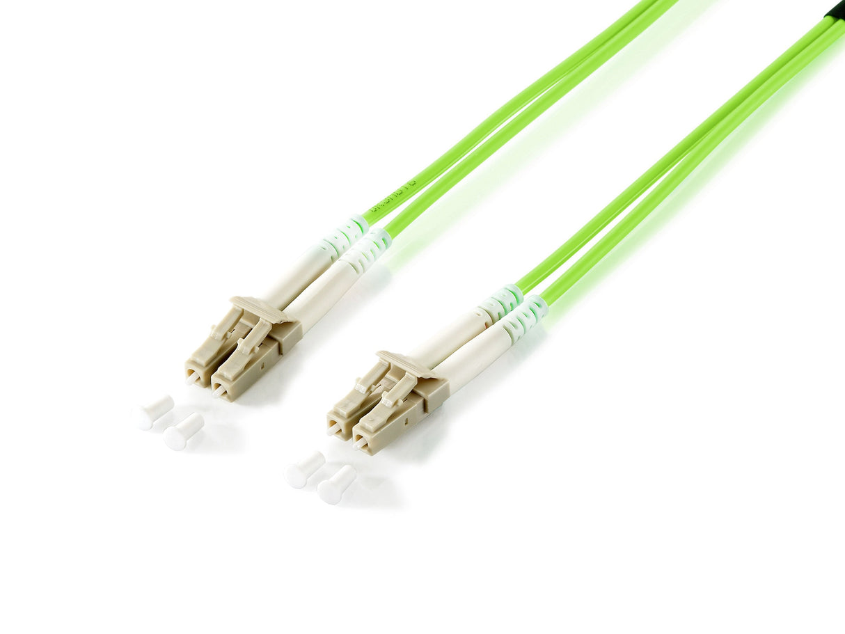 Equip Adaptadorcable Lc->Lc 0.50m Multimode Duplex Om5 Verde