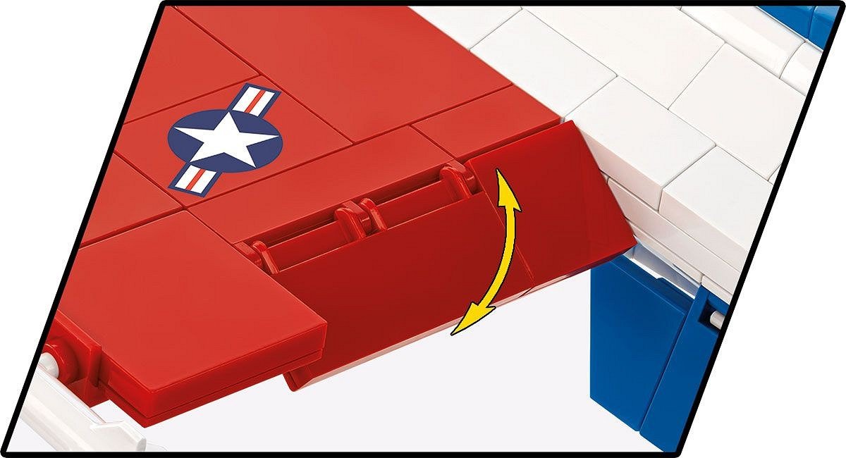 EAN 5902251058920 - COBI F-16 (YF-16) First Flight 1974 imagen 7