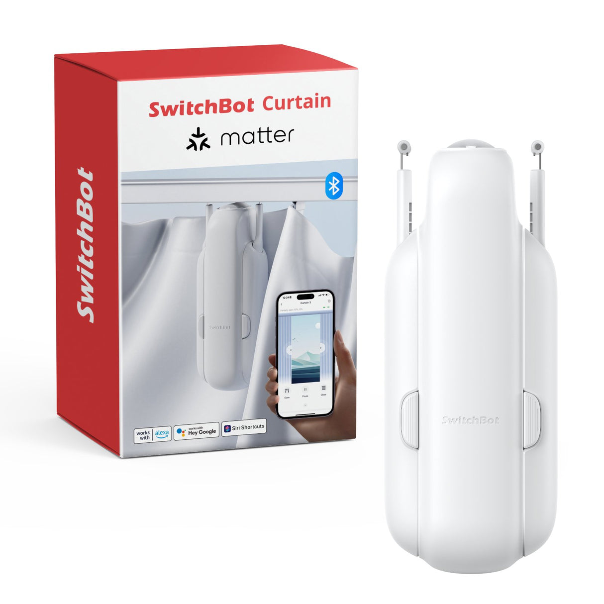 EAN 0850046603495 - SwitchBot Curtain 3 U Rail (EU&UK) 15 kg imagen 2