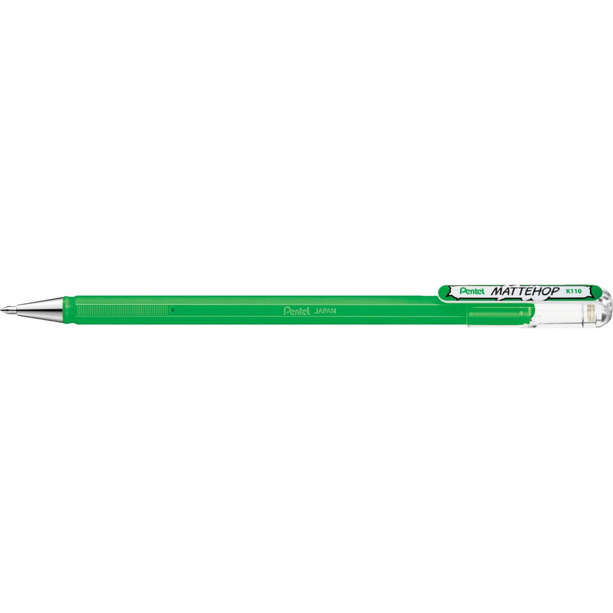 Pentel Mattehop Bolígrafo De Gel 0.5 Mm Color De Escritura Verde