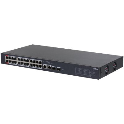 Switch Cloud Dahua Dh-Cs4226-24et-240 Switch With 24-Port Poe 240w
