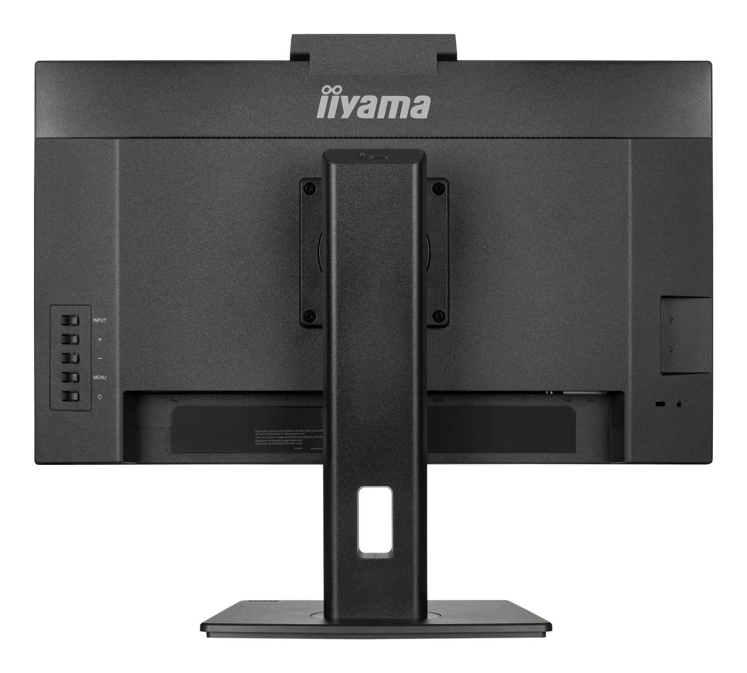 Monitor Iiyama 24" Prolite Xub2490hsuh-B2 Led  (Matt), Fullhd, Ips, Webcam, Micrófono, Cubo Usb, Panel De 100hz Xub2490hsuh-B2 Negro