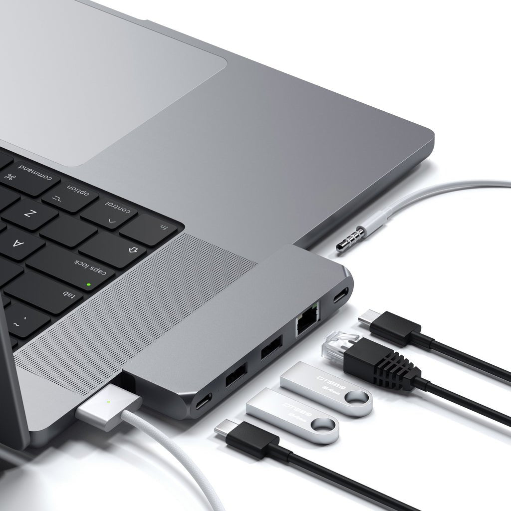 EAN 810086360291 - Satechi Pro Hub Mini Alámbrico USB 3.2 Gen 1 (3.1 Gen 1) Type-C Gris imagen 2