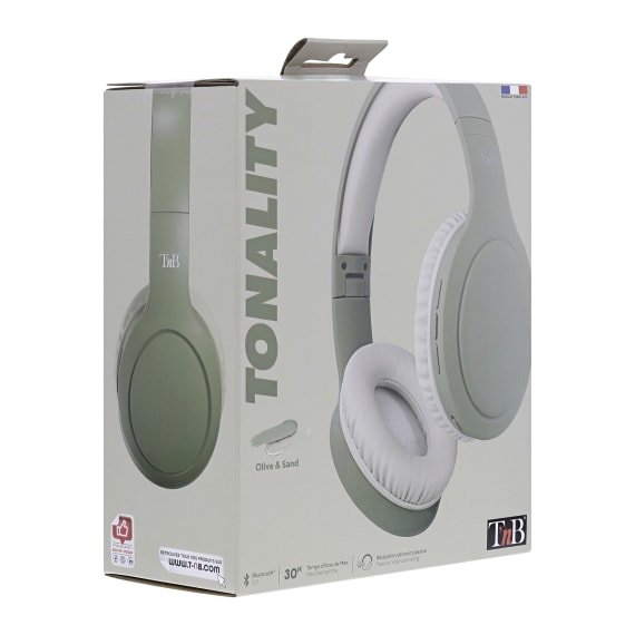 Tnb Tonality - Casco Bluetooth Circumaural - Verde