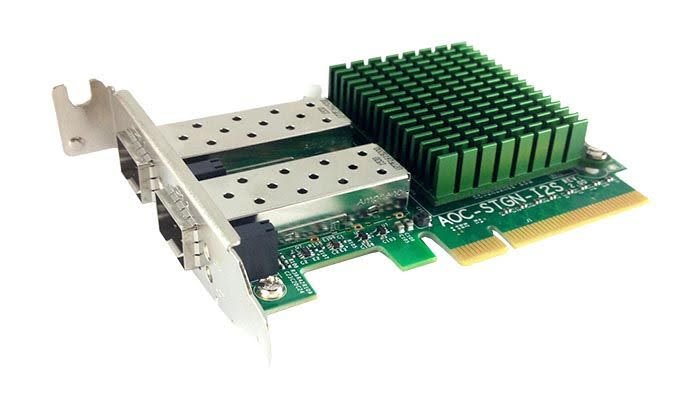 Supermicro 2-Port 10gbe 2x Sfp+ Lp Aoc-Stgn-I2s (Intel 82599es)