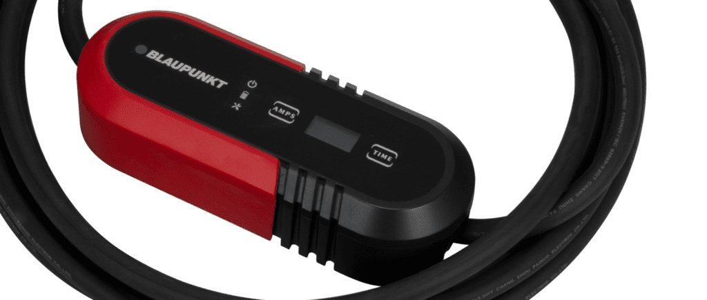 Blaupunkt Tragb. Ladegerät E-Auto 1phase/Typ2/Schuko/8m