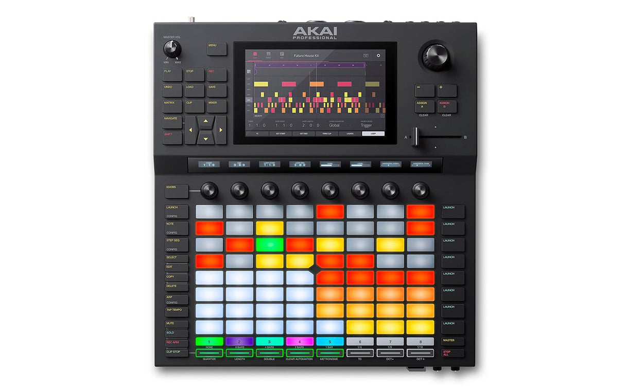 Akai Force Estación De Producción Musical Independiente Sampler Midi Usb Negro