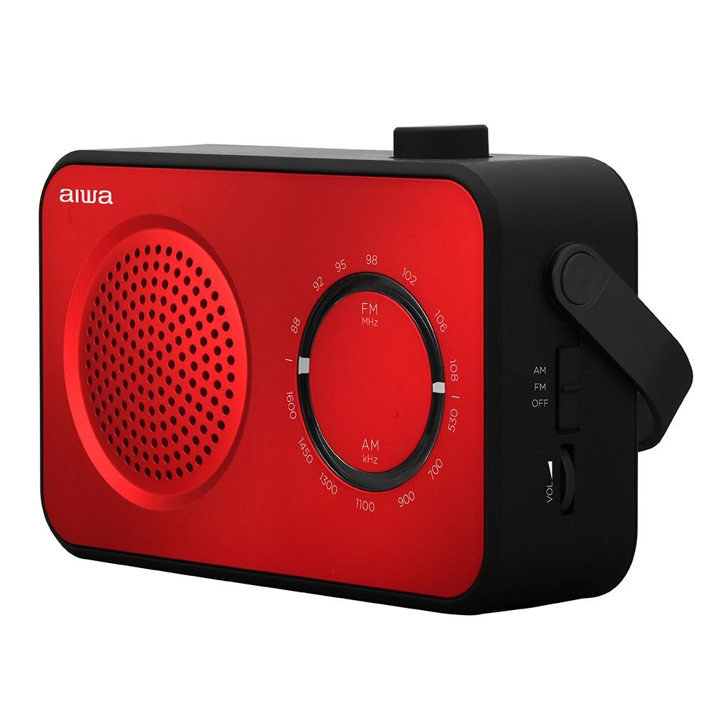Radio Portátil Aiwa R-190rd 2w Roja