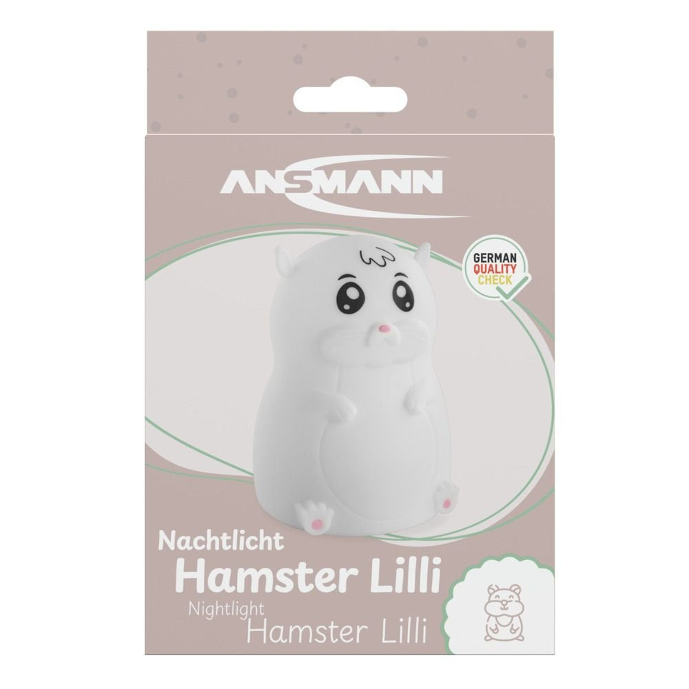 Ansmann Mobiles Nachtlicht Hamster Lilli
