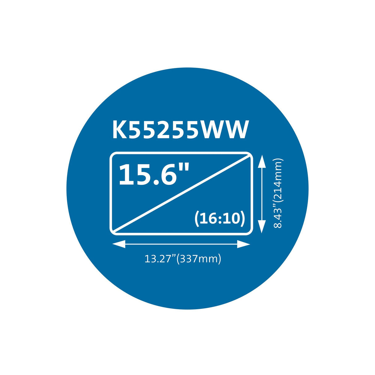 EAN 0085896552550 - Kensington K55255WW filtro para monitor 39,6 cm (15.6") Portátil imagen 6