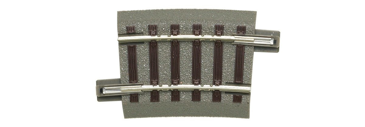 Roco H0 Geoline Con Bettung 61129 Gebogenes Gleis 6 Ud.