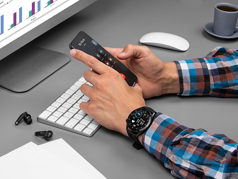 EAN 5907512869789 - Tracer SM6 Opal 3,25 cm (1.28") 46 mm Digital 240 x 240 Pixeles Pantalla táctil Negro imagen 6