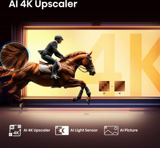 Televisor Hisense 65" 65e77q Smart Tv Qled Uhd 4k Hdr