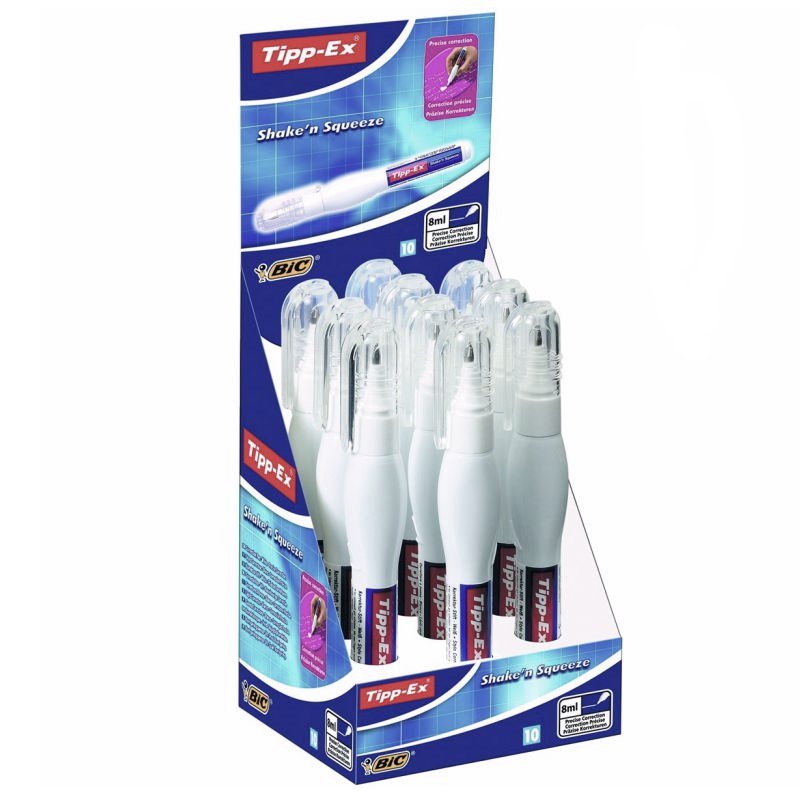 EAN 3086126100845 - TIPP-EX Shake'n Squeeze corrector líquido tipo bolígrafo 8 ml imagen 2