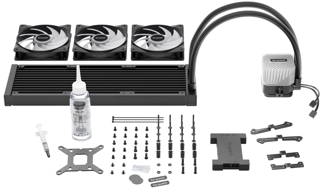EAN 4260052191132 - be quiet! LIGHT LOOP 360mm Black Procesador Sistema de refrigeración líquida todo en uno 12 cm Negro 1 pi imagen 6