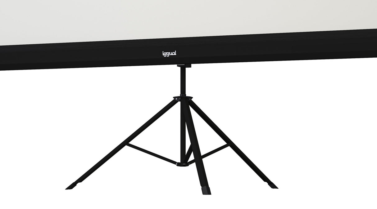 Iggual Pantalla Mural 180x180 Cm Con Trípode+Bolsa