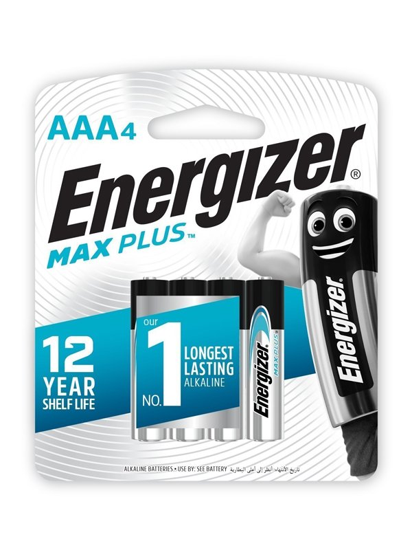 Energizer Max Plus Aaa Batería De Un Solo Uso Alcalino