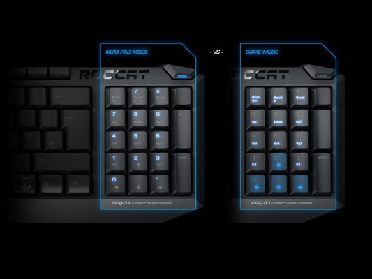 Roccat Arvo. Teclado Gaming