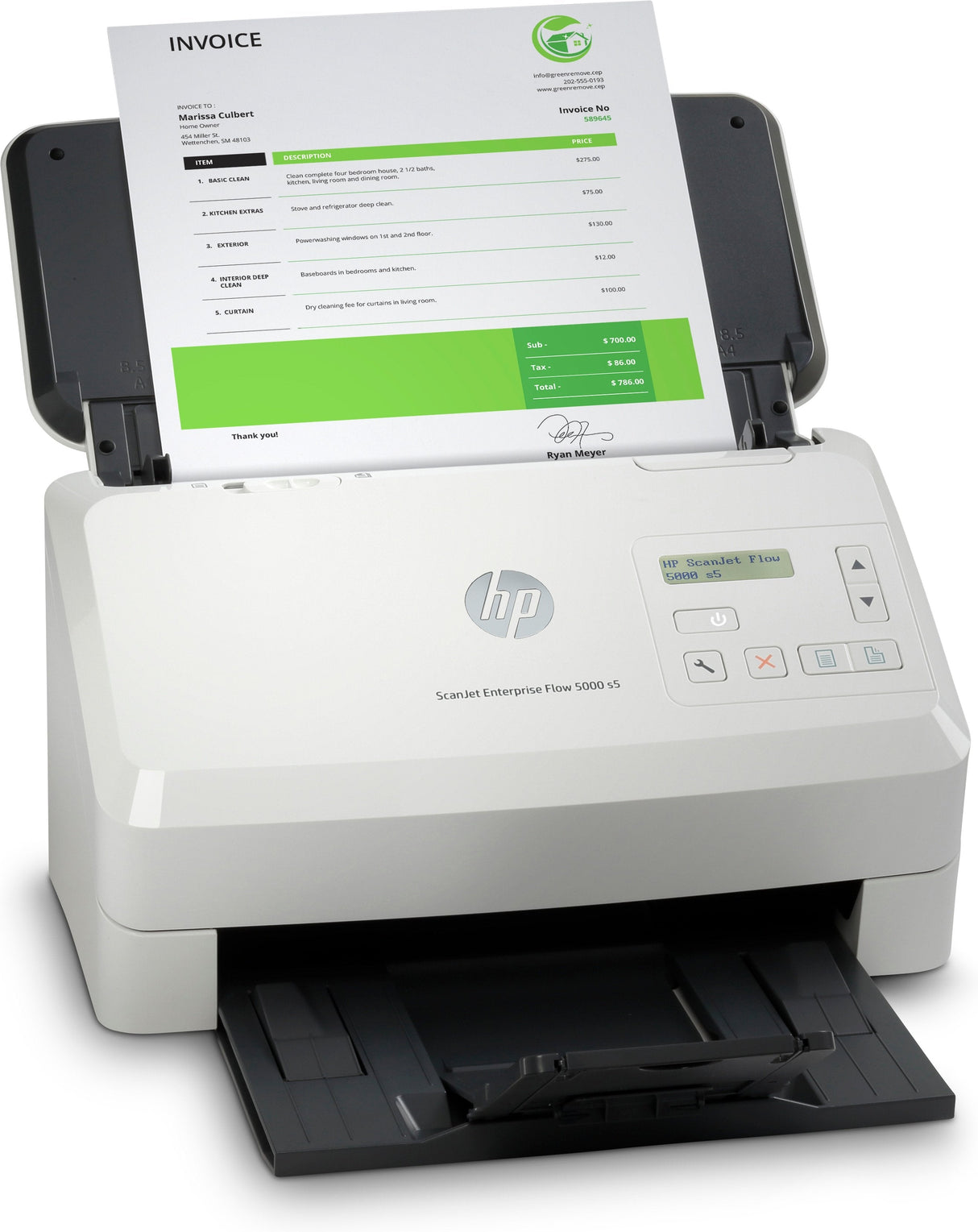 Hp Scanjet Enterprise Flow 5000 S5
