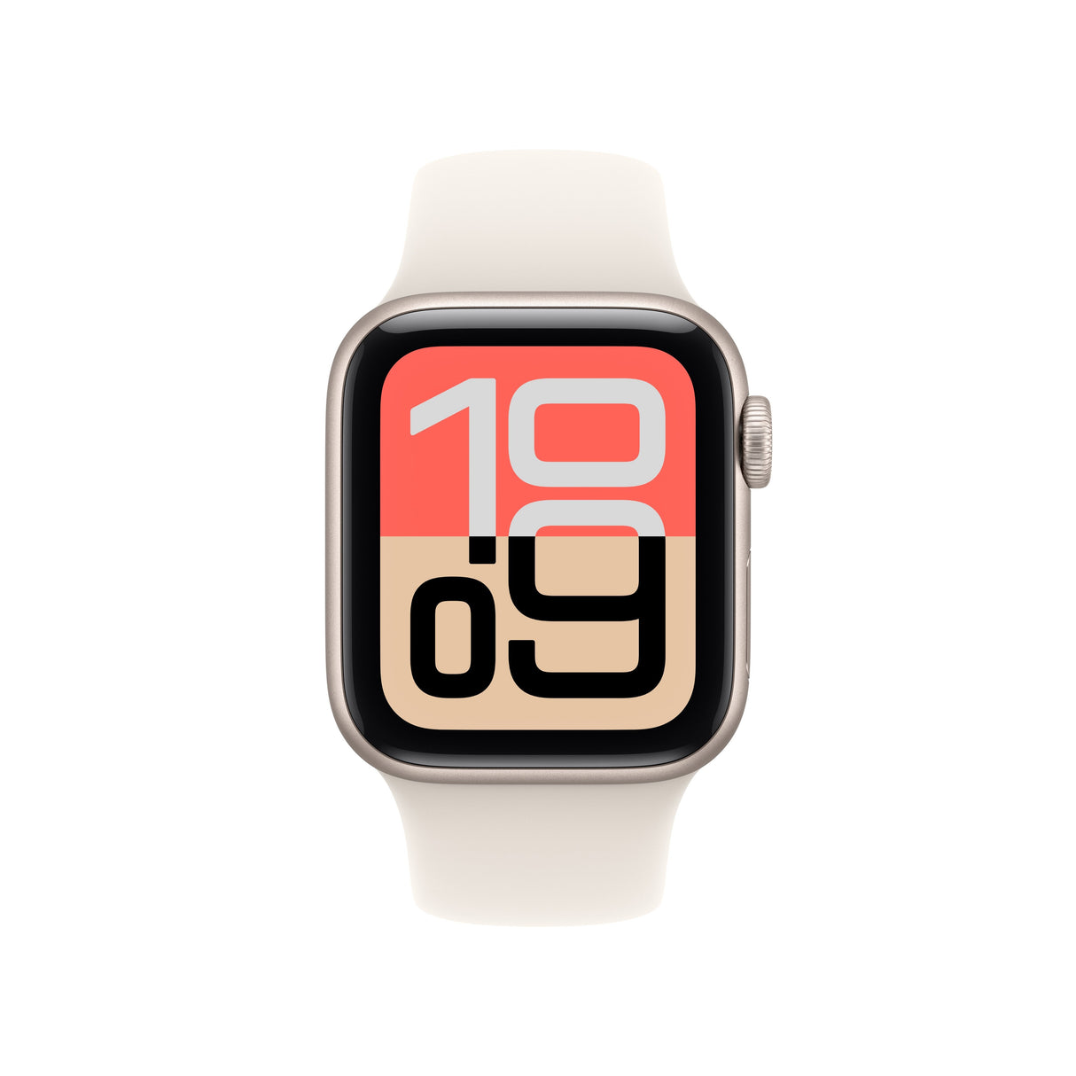 Apple Watch Se 3 Gps 40mm Starlight Aluminium Case With Starlight Sport Band - M/L,Model A3324 Meh54et/A