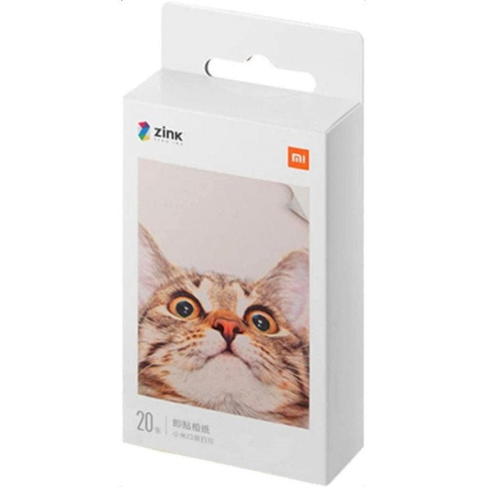 Papel Fotográfico Xiaomi Mi Portable Photo Printer Paper 5 X 7.6cm 20 Hojas