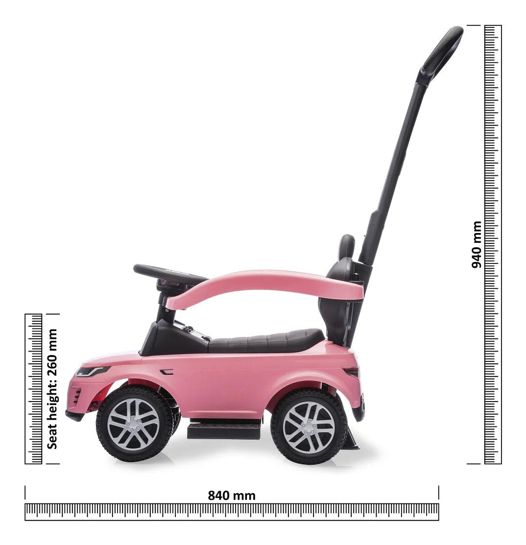 Jamara Rutscher Land Rover Disfunday 3in1 Rosa