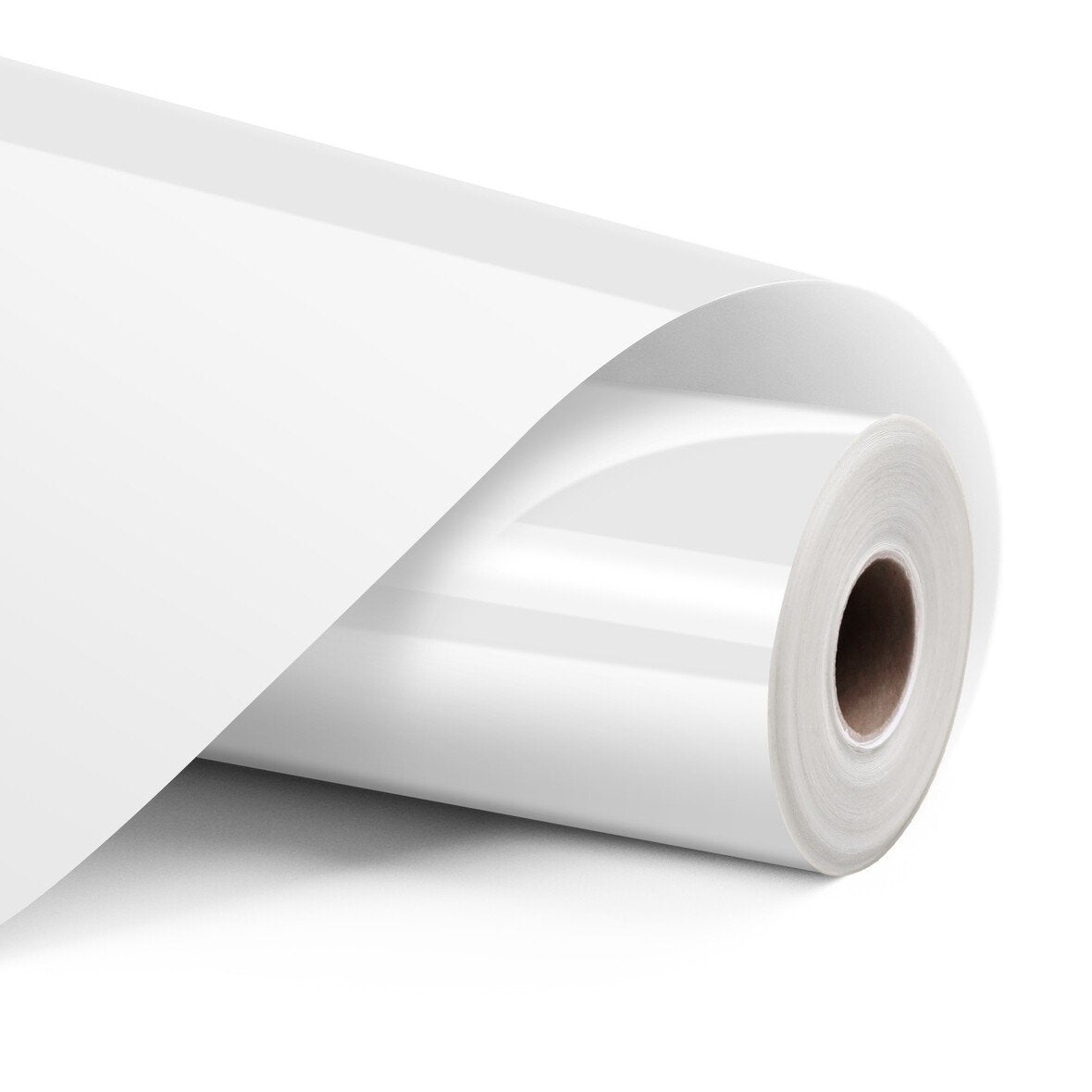 Loklik Permanent Lámina Adhesiva Vinyl Brillante - Blanco - 30,5 X 180 Cm