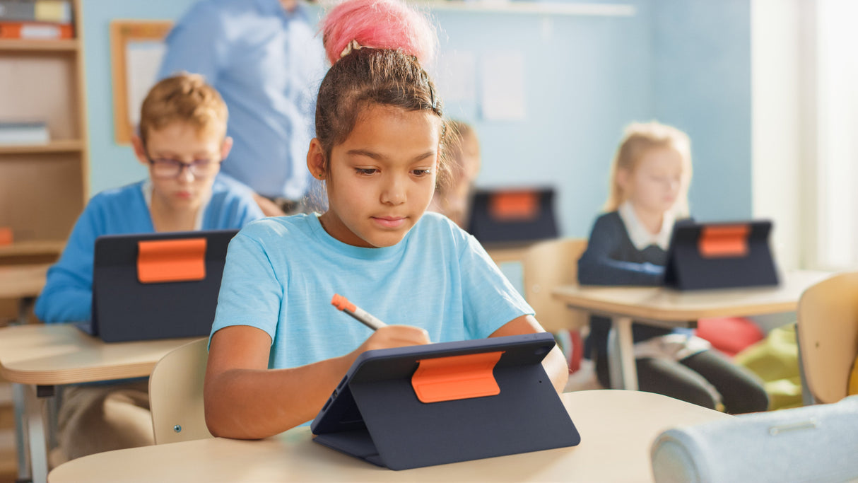 Logitech (Aleman) Rugged Folio Ipad 10.2 Azul Clásico