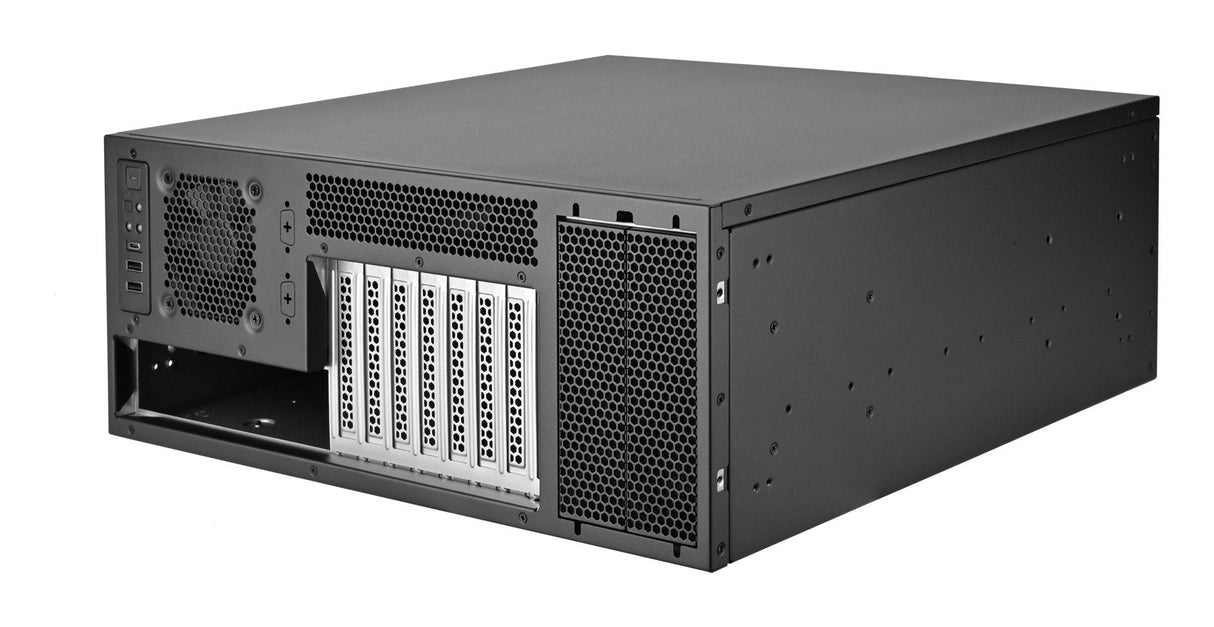 Carcasa De Rack Silverstone Rm46-502-I Negra Sst-Rm46-502-I