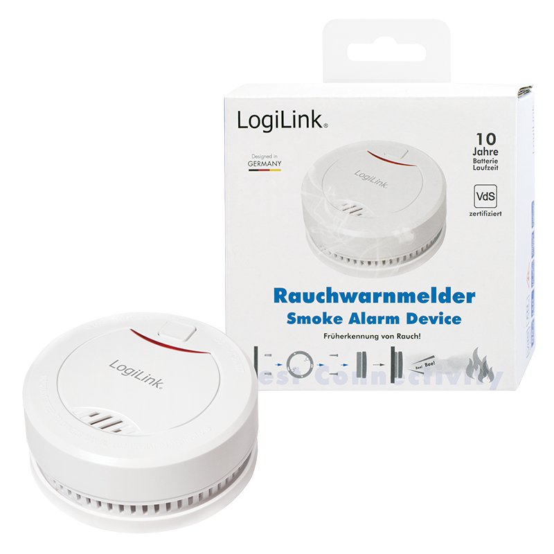 EAN 4052792044522 - LogiLink SC0010 detector de humo Detector fotoeléctrico de reflexión Inalámbrico imagen 5