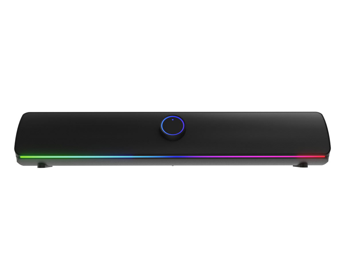 Barra De Sonido Bluetooth Genesis Helium 312bt 2.0 Rgb 10w