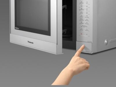 Microondas Panasonic Nn-Gt47kmgpg Con Grill 31 L 1000 W Plata