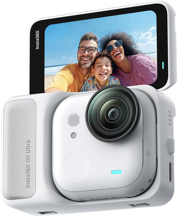 Videocámara Deportiva Insta360 Go Ultra Creator Bundle Art White 4k
