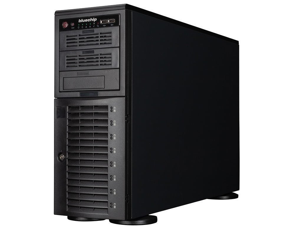 EAN 4250749710449 - bluechip SERVERline T40312s servidor 1,92 TB Torre (4U) AMD EPYC 7313P 3 GHz 32 GB DDR4-SDRAM 1280 W imagen 4