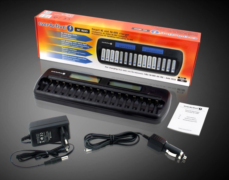 EAN 5902020523840 - Everactive NC-1600 cargador de batería Universal CC imagen 6