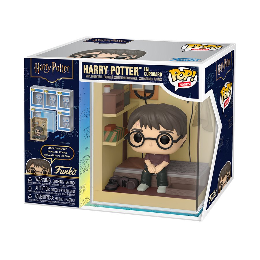 Figura Pop Nooks Harry Potter In Cupboard