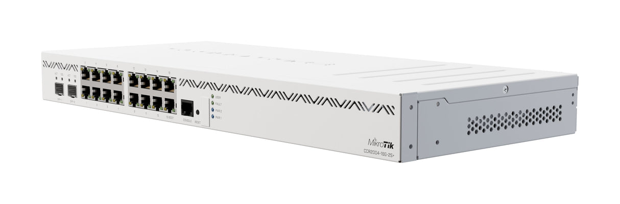 EAN 4752224007704 - Mikrotik CCR2004-16G-2S+ router Gigabit Ethernet Blanco imagen 2