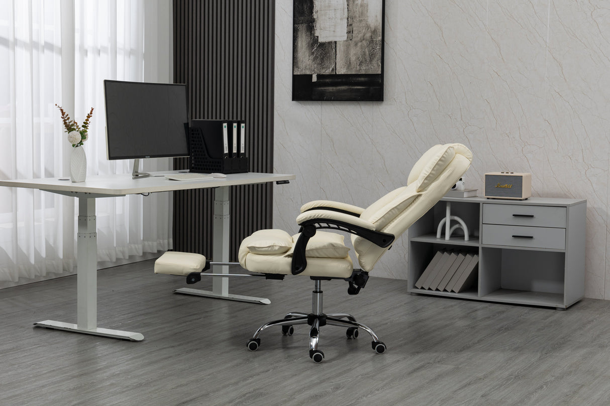 Silla De Oficina Activejet Yk7416 Beige