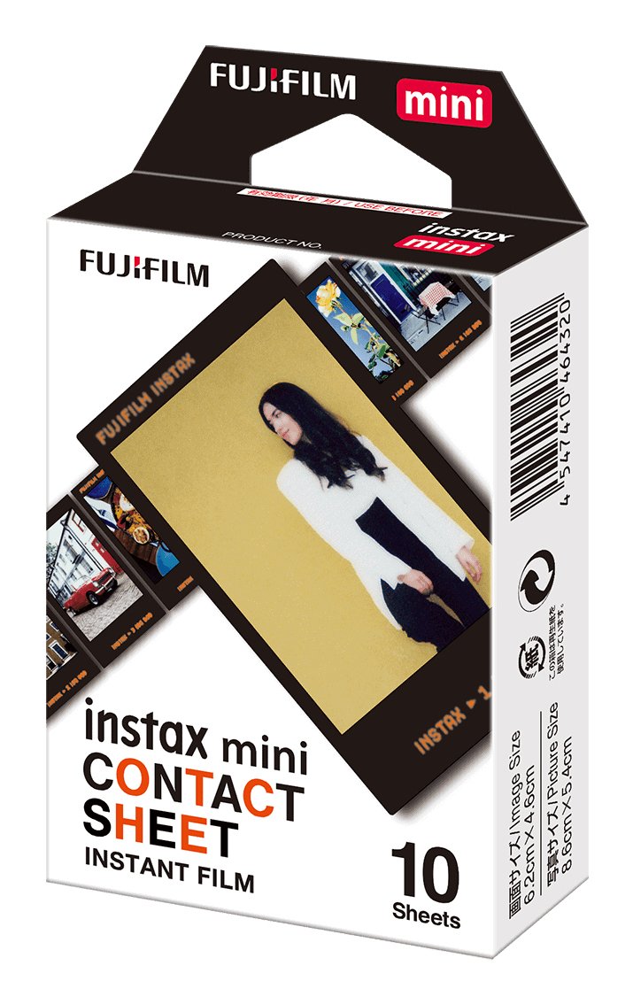Fujifilm Instant Film Shot Contact Sheet / Película Fotográfica Instantánea