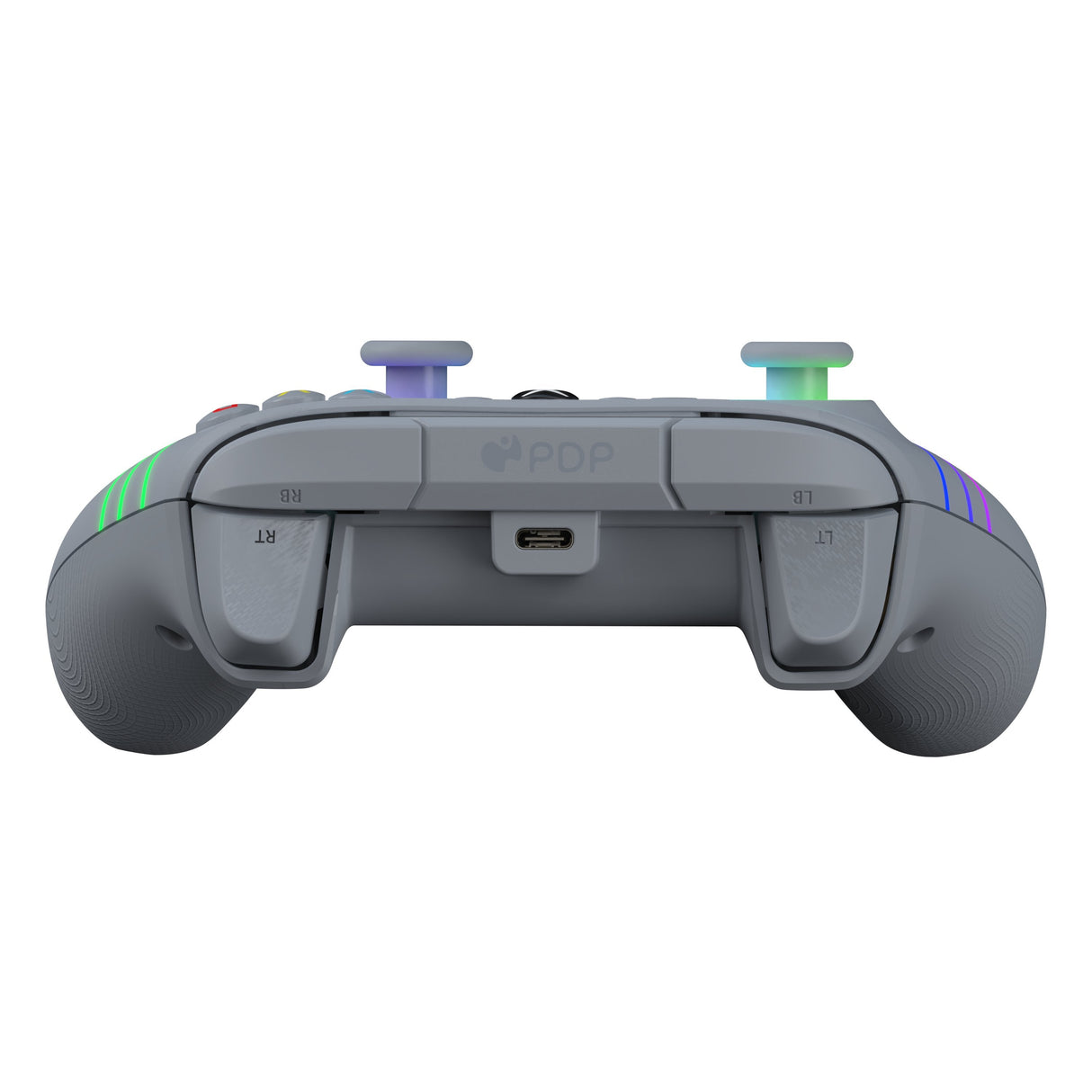 Mando Pdp Afterglow Wave Alámbrico, Gamepad (Gris, Para Xbox Y Pc)