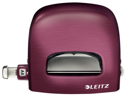 Leitz Locher Style Granat Rojo
