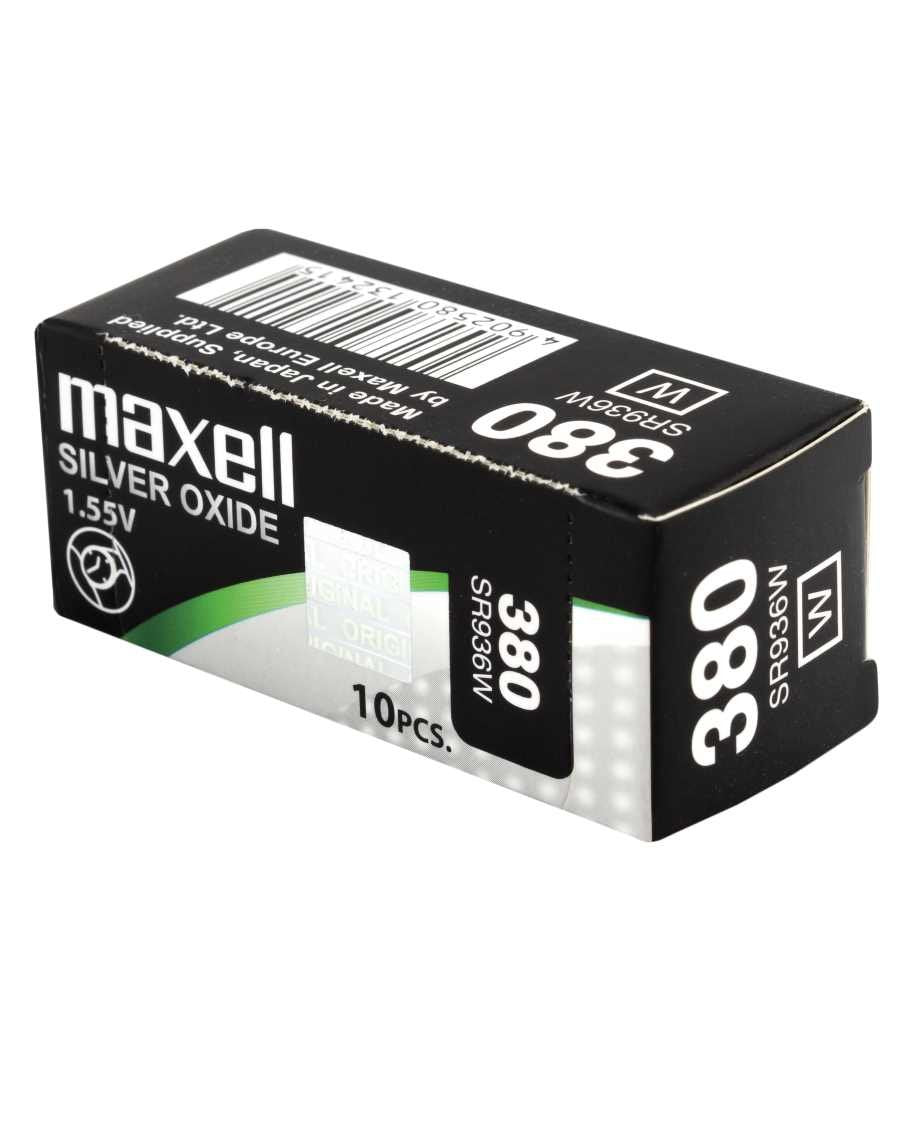 Maxell Pila Oxido Plata (380) Sr936w Blister*1 Eu 0% Mercurio