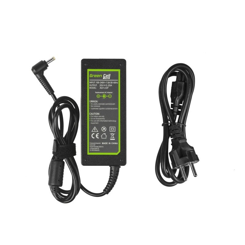 EAN 5903317224570 - Green Cell AD123P adaptador e inversor de corriente Interior 65 W Negro imagen 4